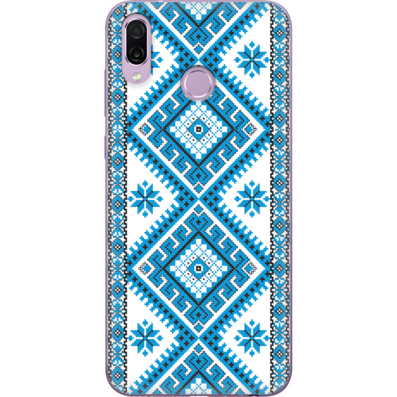 Чехол Uprint Honor Play Блакитний Орнамент