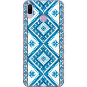 Чехол Uprint Honor Play Блакитний Орнамент
