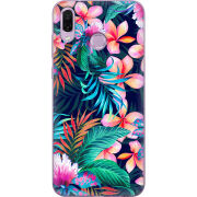 Чехол Uprint Honor Play flowers in the tropics