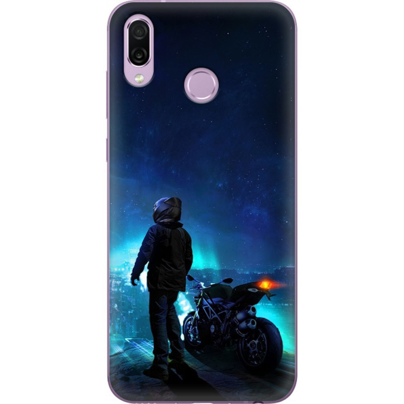 Чехол Uprint Honor Play Motorcyclist