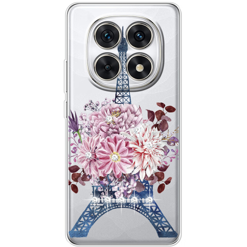 Чохол зі стразами Xiaomi Redmi Note 15 5G Eiffel Tower