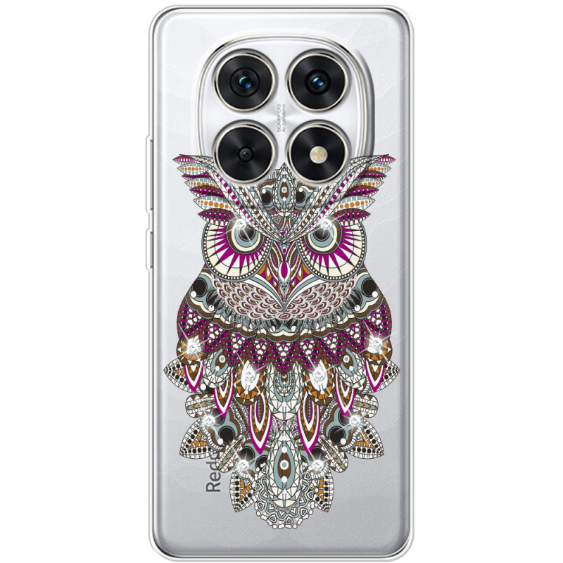 Чохол зі стразами Xiaomi Redmi Note 15 5G Owl