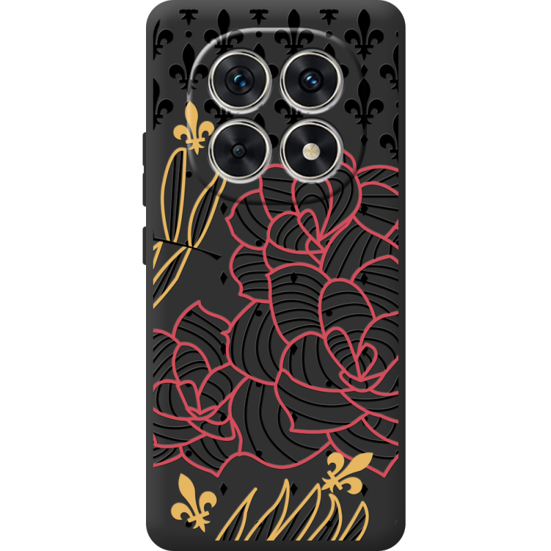 Чорний чохол BoxFace Xiaomi Redmi Note 15 5G FranceFlowers