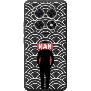 Чорний чохол BoxFace Xiaomi Redmi Note 15 5G Man Pattern