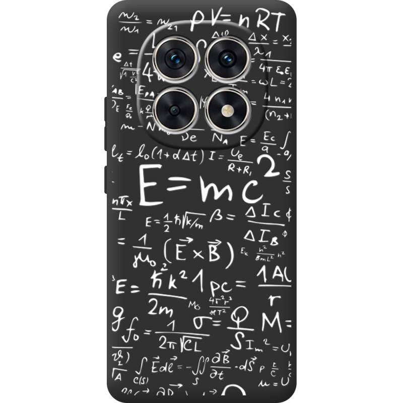 Чорний чохол BoxFace Xiaomi Redmi Note 15 5G E=mc2