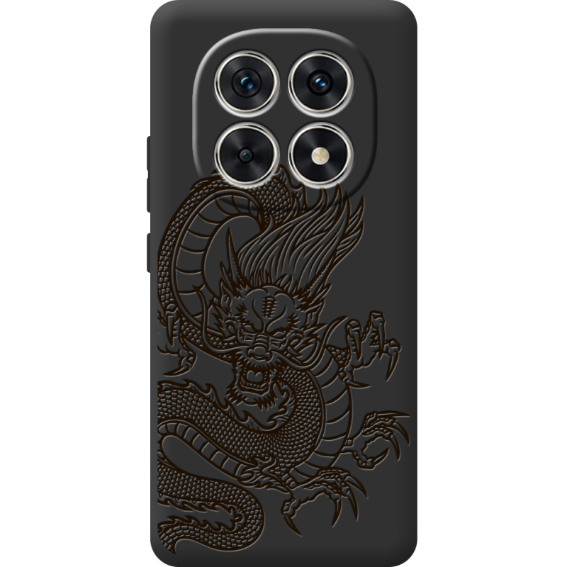 Чорний чохол BoxFace Xiaomi Redmi Note 15 5G Chinese Dragon