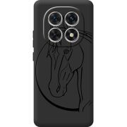 Чорний чохол BoxFace Xiaomi Redmi Note 15 5G Horse