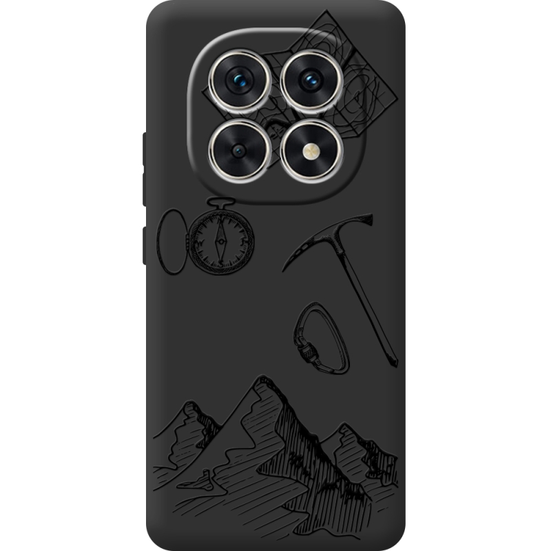 Чорний чохол BoxFace Xiaomi Redmi Note 15 5G Mountains