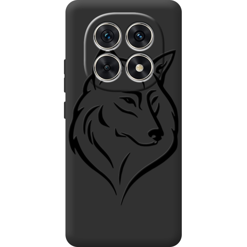 Чорний чохол BoxFace Xiaomi Redmi Note 15 5G Wolf