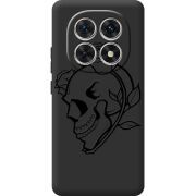 Чорний чохол BoxFace Xiaomi Redmi Note 15 5G Skull and Roses