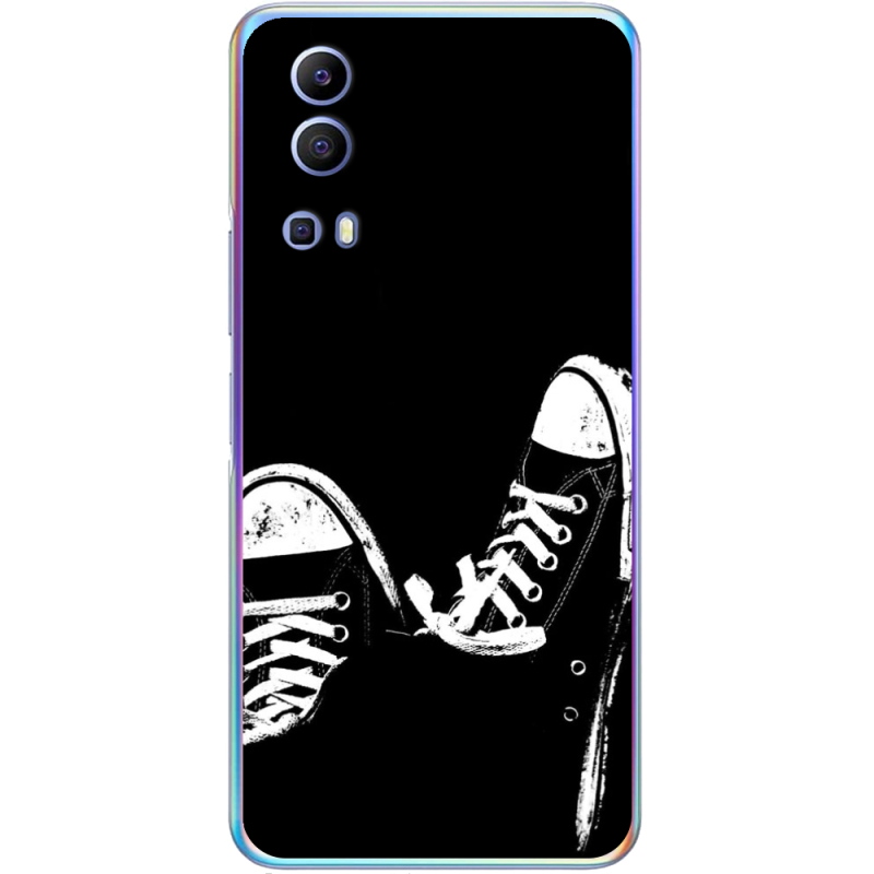 Чехол BoxFace Vivo Y72 5G Black Sneakers
