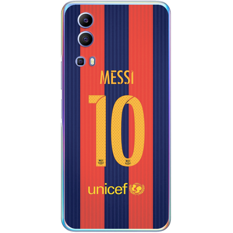 Чехол BoxFace Vivo Y72 5G Messi 10