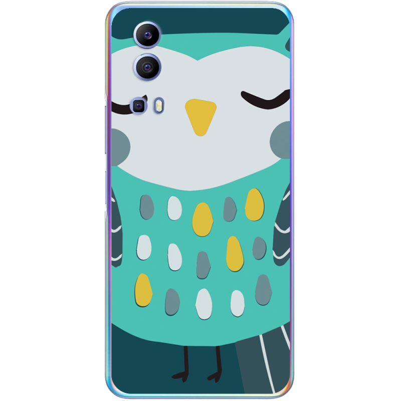 Чехол BoxFace Vivo Y72 5G Green Owl