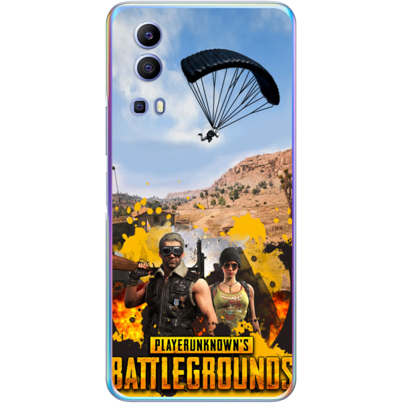 Чехол BoxFace Vivo Y72 5G Pubg parachute