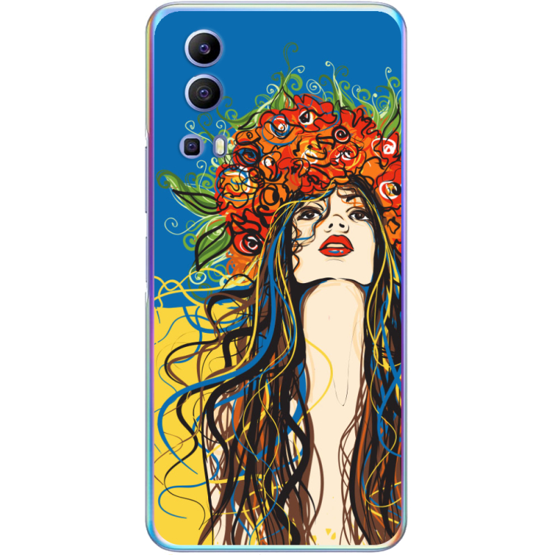 Чехол BoxFace Vivo Y72 5G Ukraine Girl