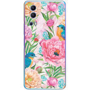 Чехол BoxFace Vivo Y72 5G Birds in Flowers