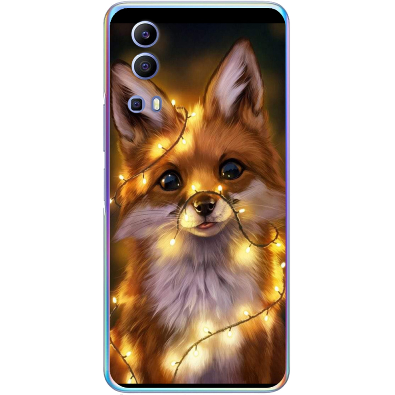 Чехол BoxFace Vivo Y72 5G Різдвяна лисичка