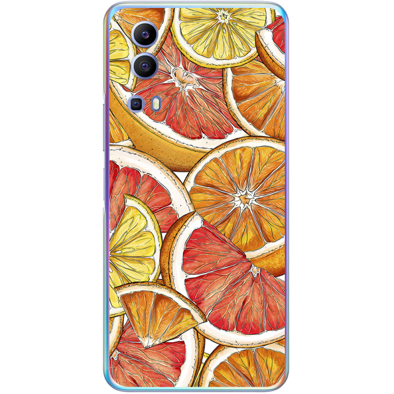 Чехол BoxFace Vivo Y72 5G Citrus Pattern