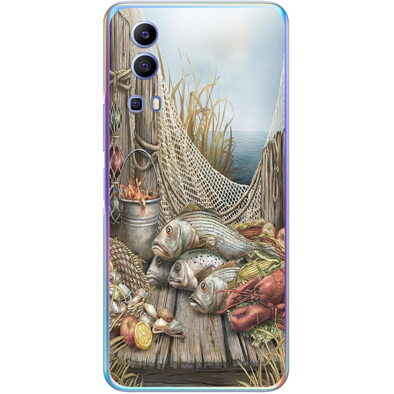 Чехол BoxFace Vivo Y72 5G Удачная рыбалка