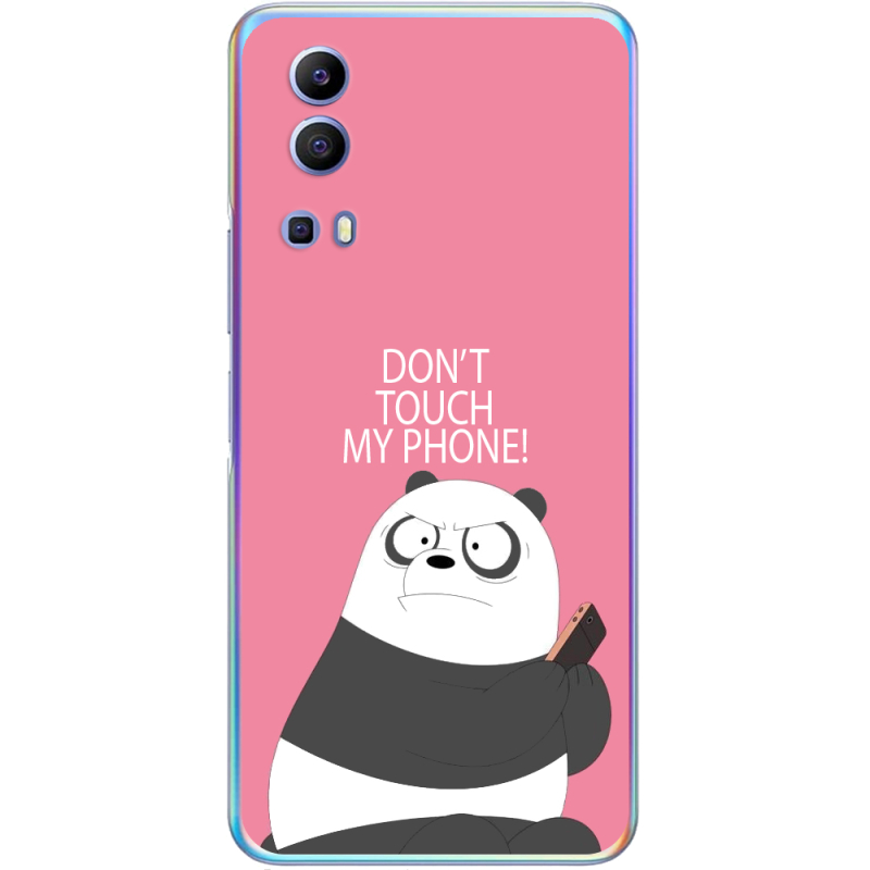 Чехол BoxFace Vivo Y72 5G Dont Touch My Phone Panda