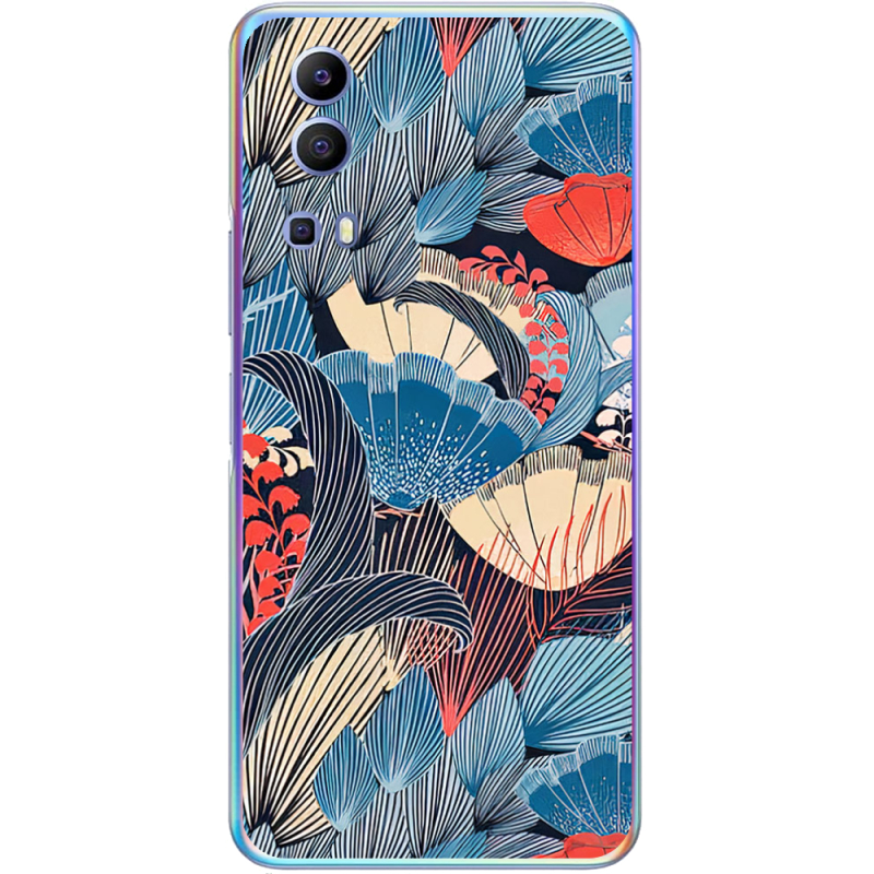 Чехол BoxFace Vivo Y72 5G Blue Herb