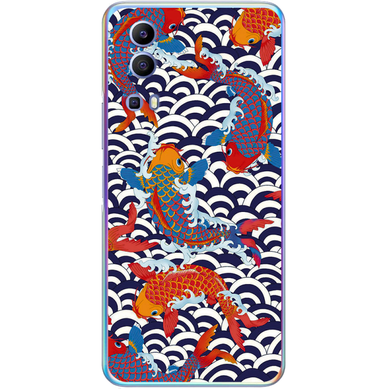 Чехол BoxFace Vivo Y72 5G Koi Fish