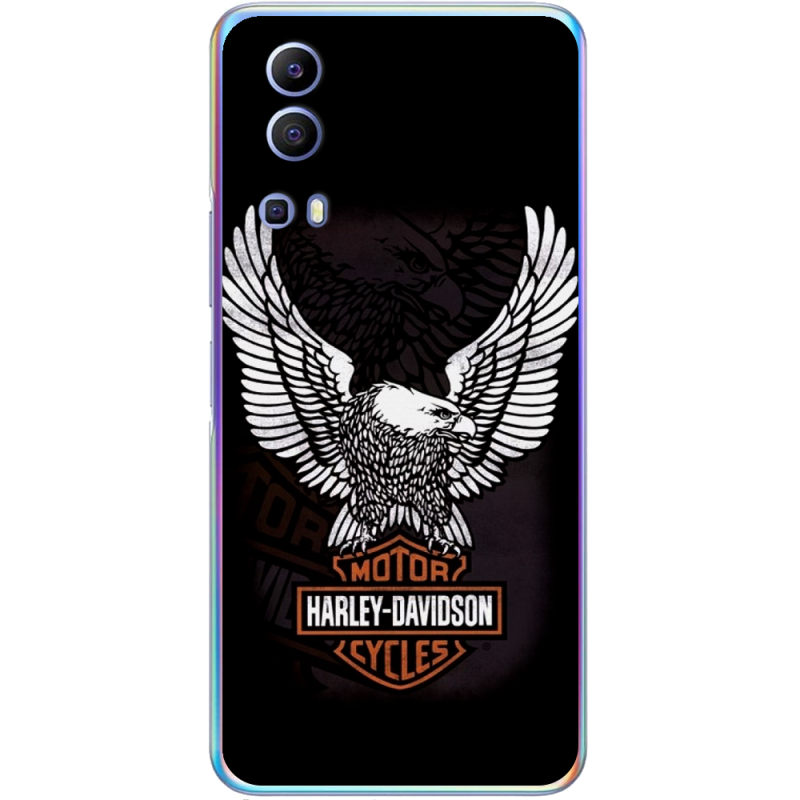 Чехол BoxFace Vivo Y72 5G Harley Davidson and eagle