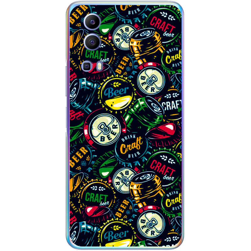 Чехол BoxFace Vivo Y72 5G Bottle Caps