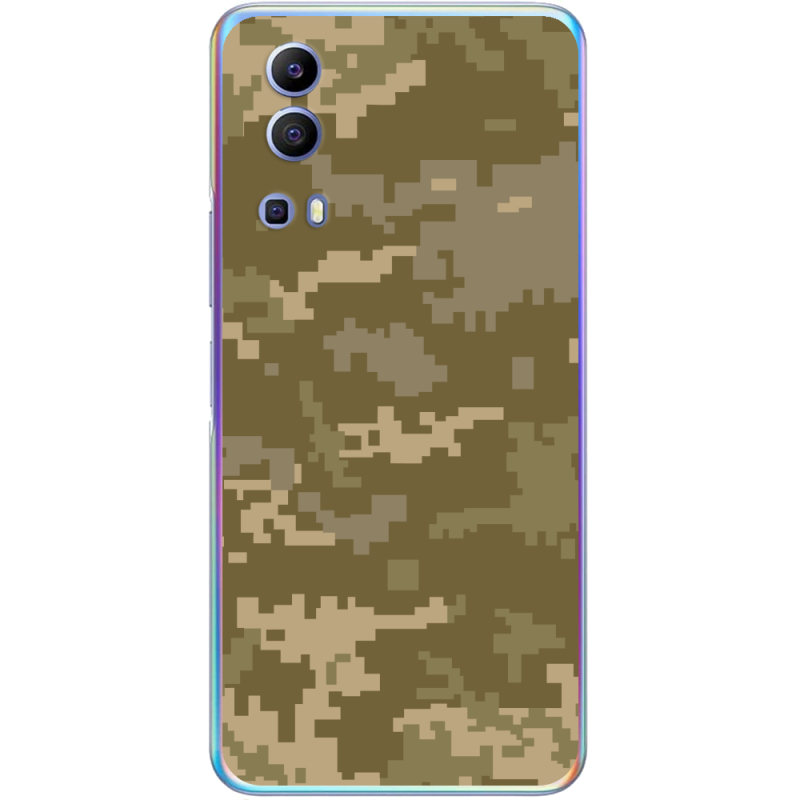 Чехол BoxFace Vivo Y72 5G Камуфляж ЗСУ