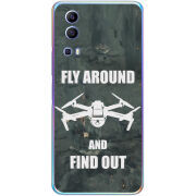 Чехол BoxFace Vivo Y72 5G Дрон Fly Around