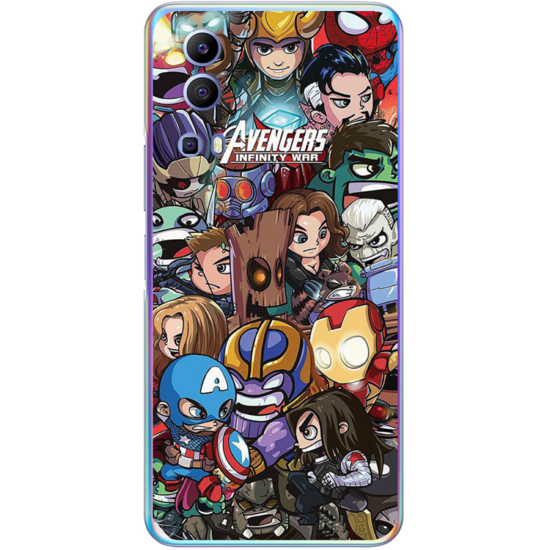 Чехол BoxFace Vivo Y72 5G Avengers Infinity War