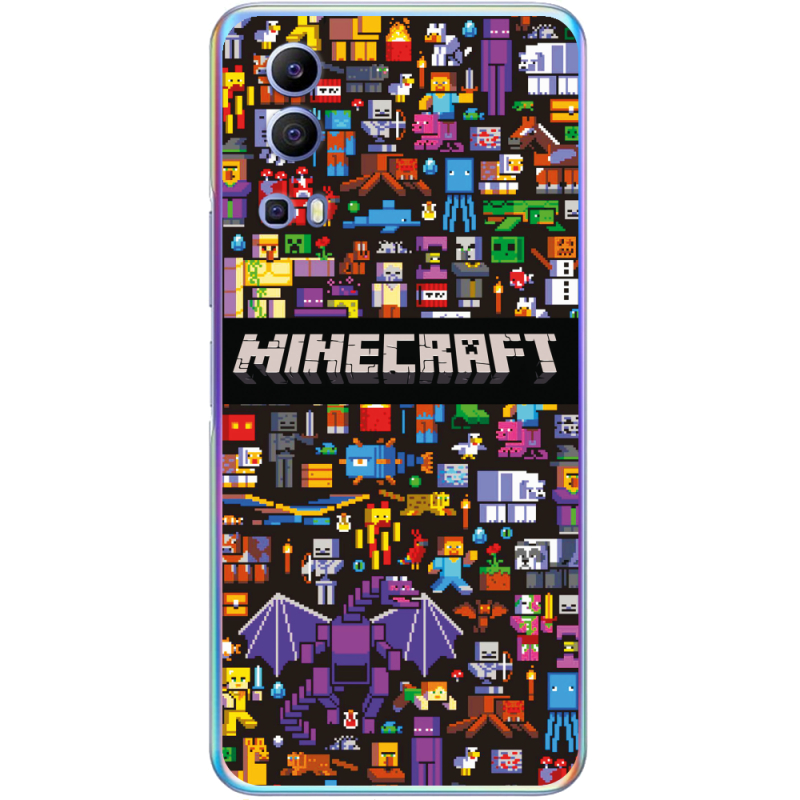 Чехол BoxFace Vivo Y72 5G Minecraft Mobbery