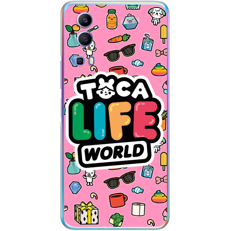 Чехол BoxFace Vivo Y72 5G Toca Boca Life World