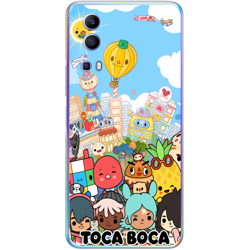 Чехол BoxFace Vivo Y72 5G Світ Тока Бока