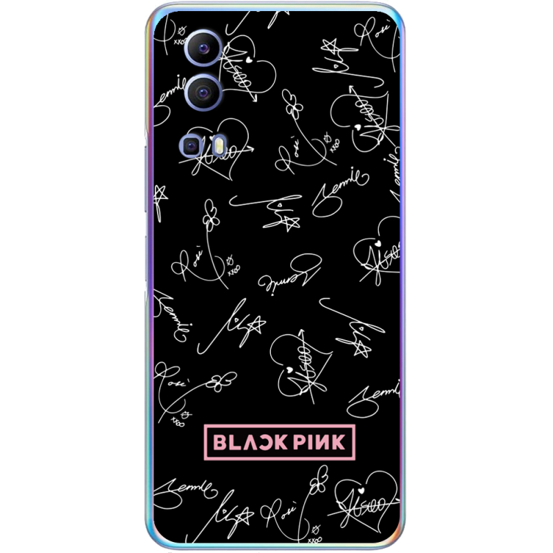 Чехол BoxFace Vivo Y72 5G Blackpink автограф