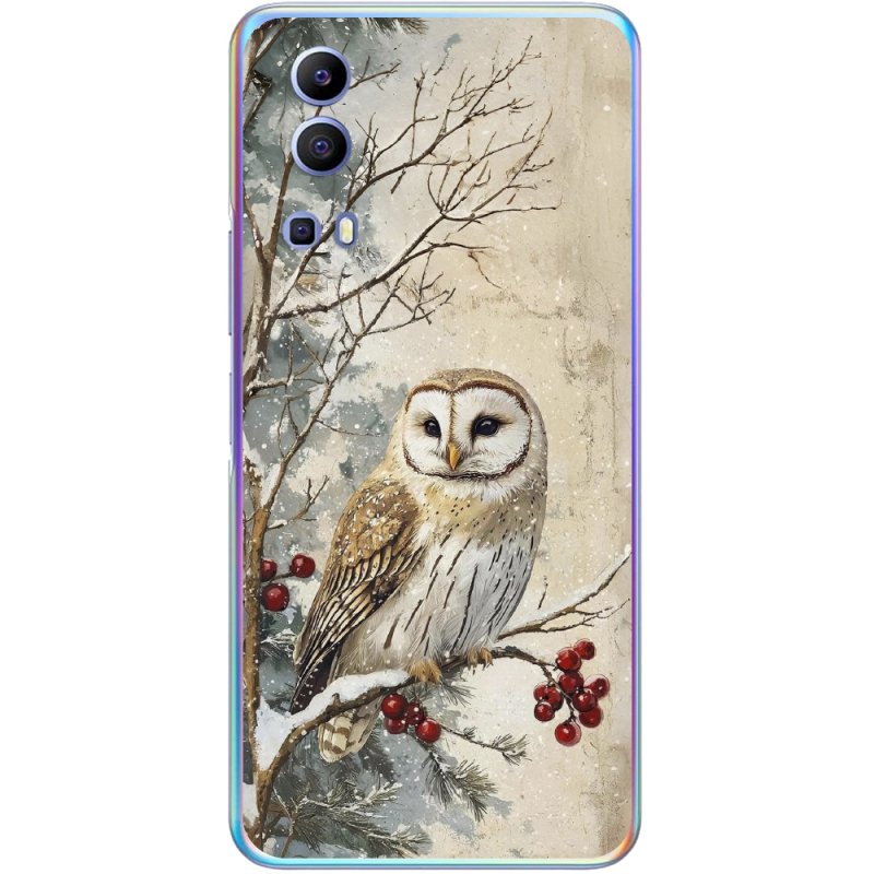 Чехол BoxFace Vivo Y72 5G Christmas Owl