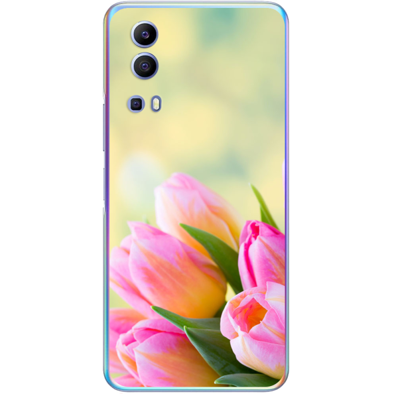 Чехол BoxFace Vivo Y72 5G Bouquet of Tulips