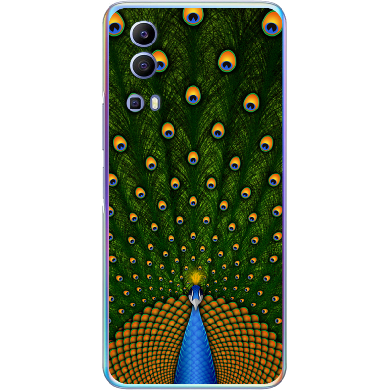 Чехол BoxFace Vivo Y72 5G Peacocks Tail