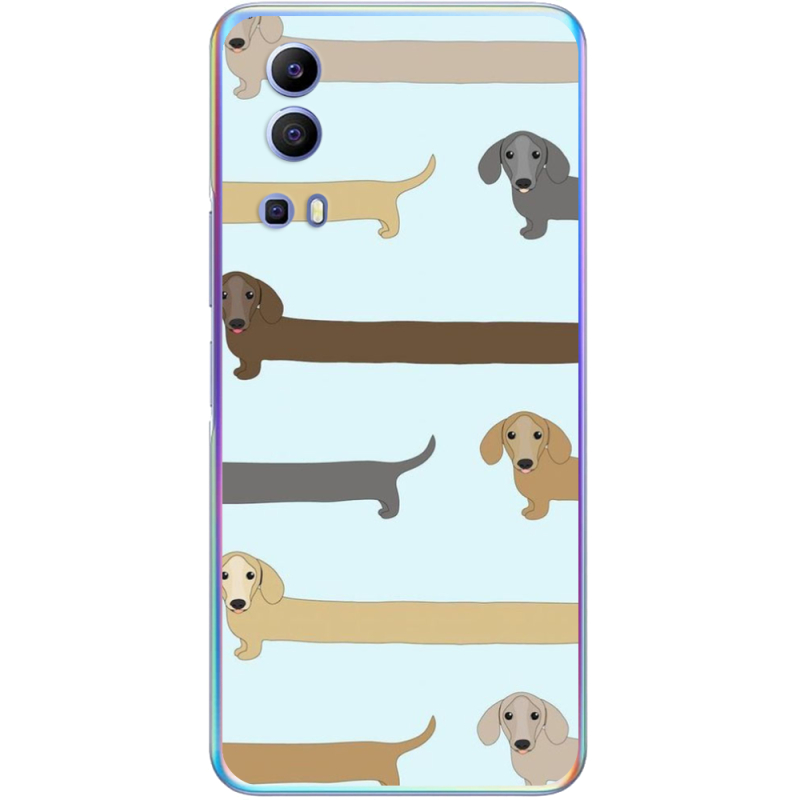 Чехол BoxFace Vivo Y72 5G Dachshund