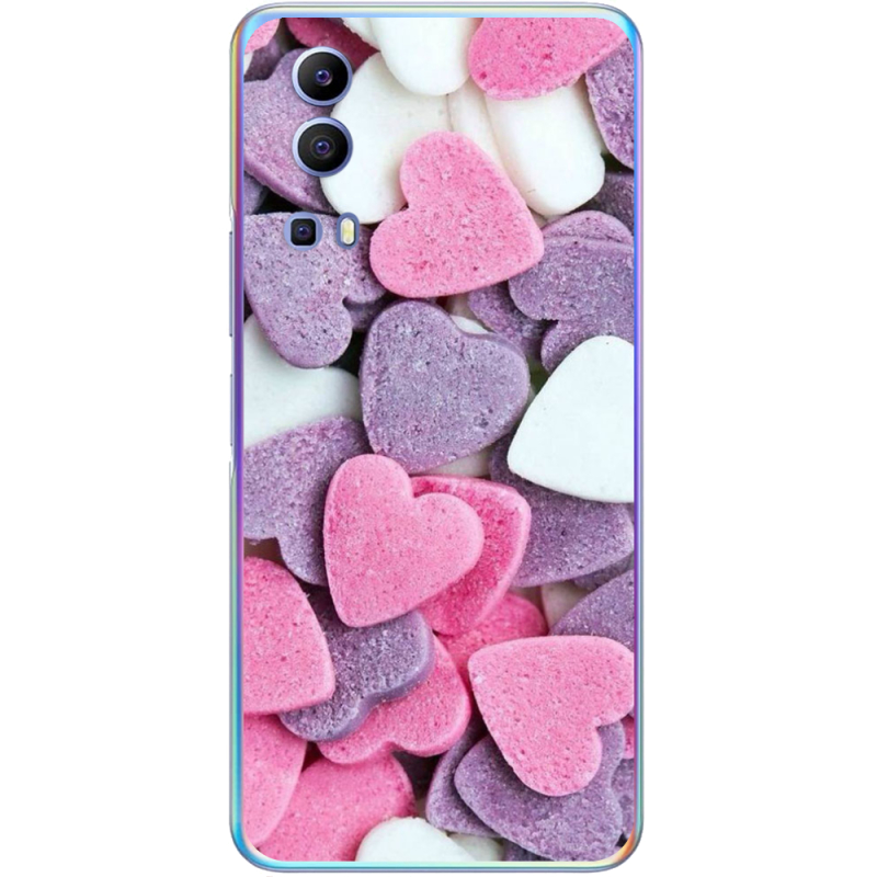 Чехол BoxFace Vivo Y72 5G Сердечки