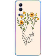 Чехол BoxFace Vivo Y72 5G Flower Hands