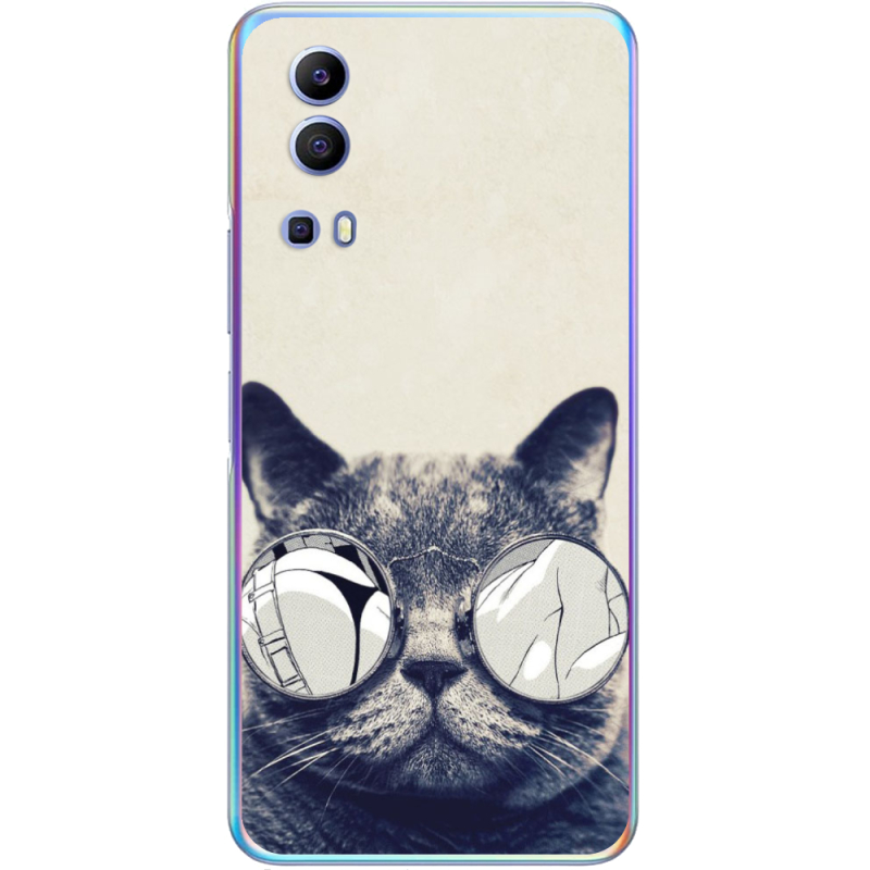 Чехол BoxFace Vivo Y72 5G Соглядатай Кот