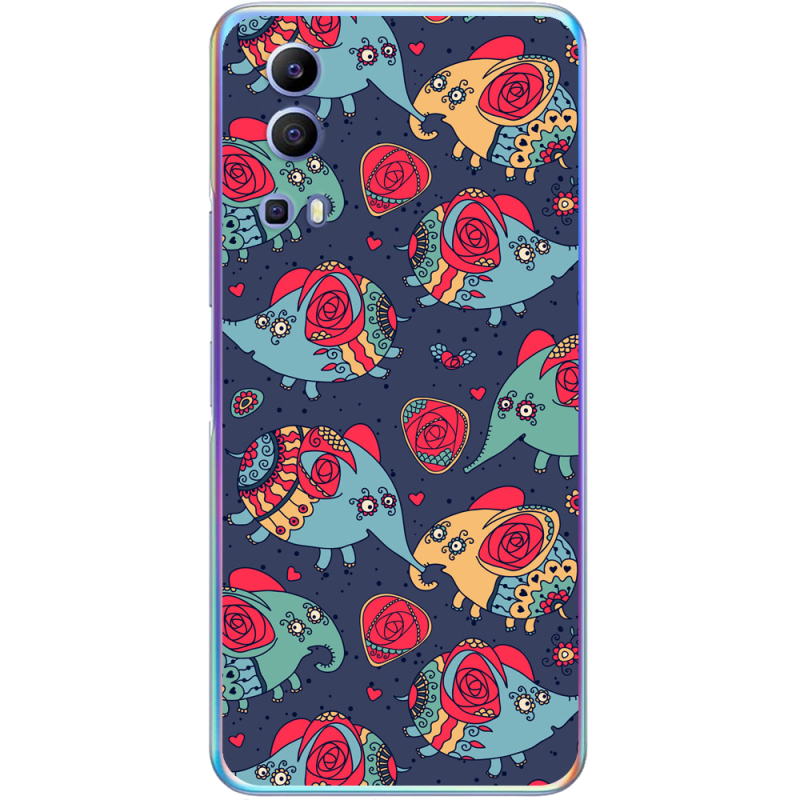 Чехол BoxFace Vivo Y72 5G Flying Elephants