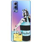 Прозрачный чехол BoxFace Vivo Y72 5G City Girl