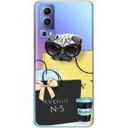 Прозрачный чехол BoxFace Vivo Y72 5G Fashion Pug