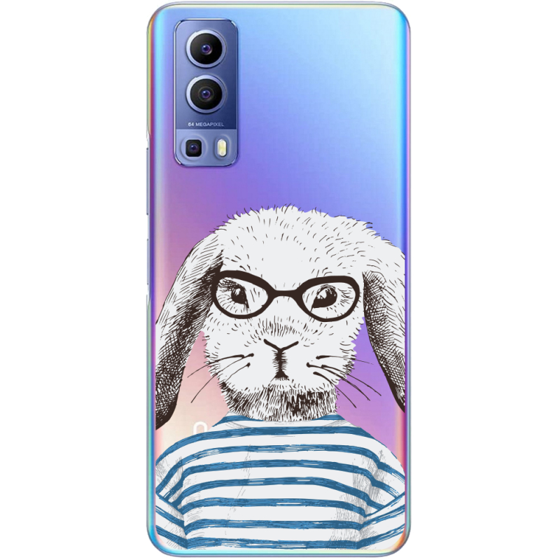 Прозрачный чехол BoxFace Vivo Y72 5G MR. Rabbit