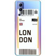 Прозрачный чехол BoxFace Vivo Y72 5G Ticket London