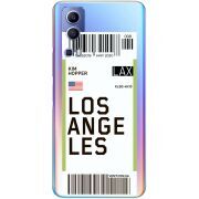 Прозрачный чехол BoxFace Vivo Y72 5G Ticket Los Angeles
