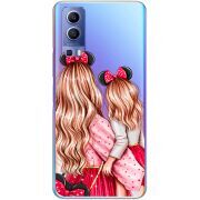 Прозрачный чехол BoxFace Vivo Y72 5G Mouse Girls