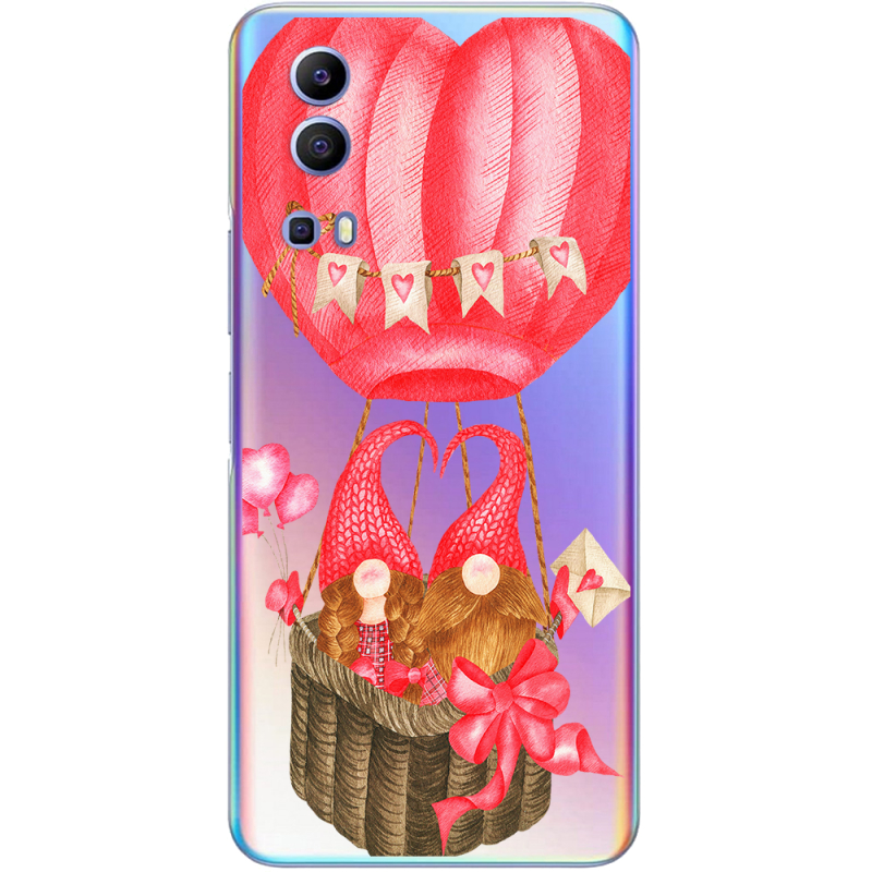 Прозрачный чехол BoxFace Vivo Y72 5G Valentine Dwarfs